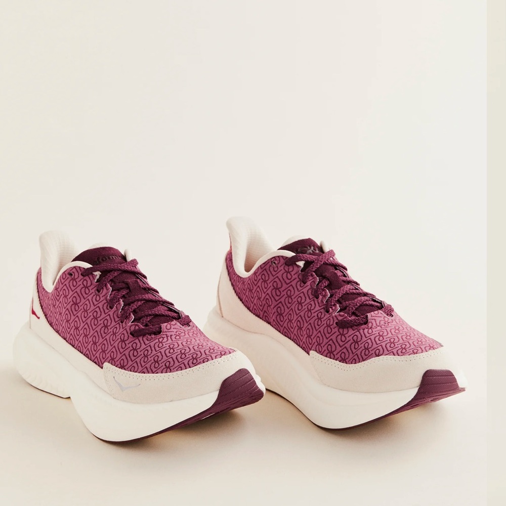 HOKA x Reformation Mach 6 LS Monogram